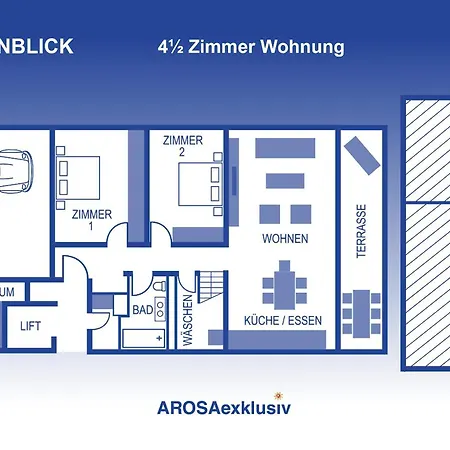 Erzhornblick Apartment Arosa